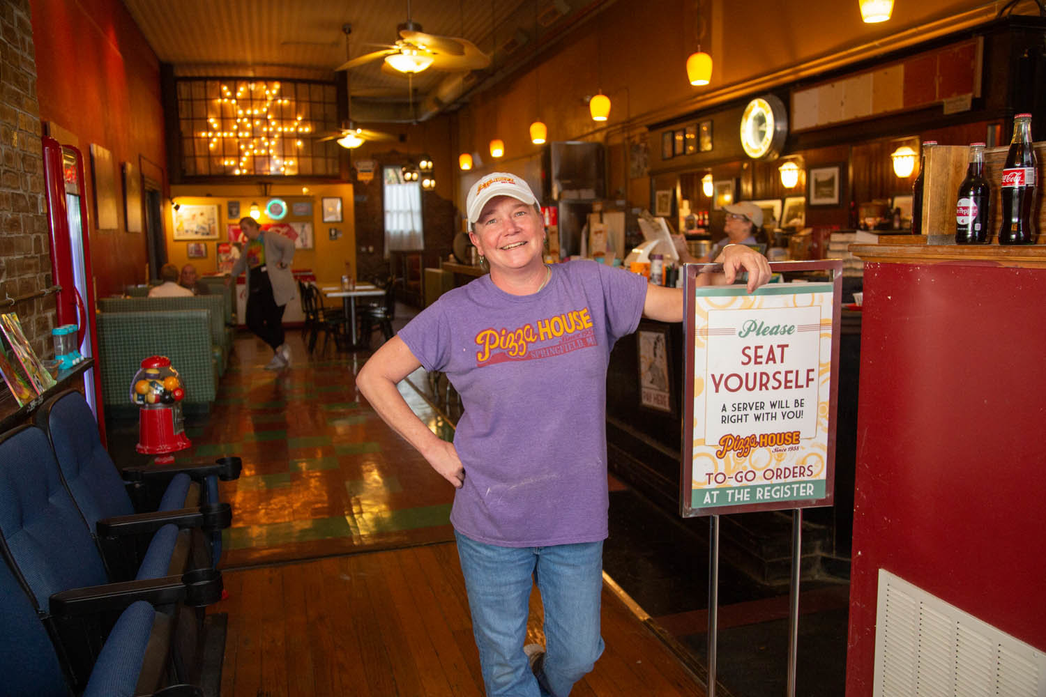 CONSISTENT STYLE: Pizza House, owned by Stacey Schneider since 2008, continues serving up the same thin crust style of pizza it began making over six decades ago.
